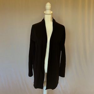 Lululemon knit cardigan with split back